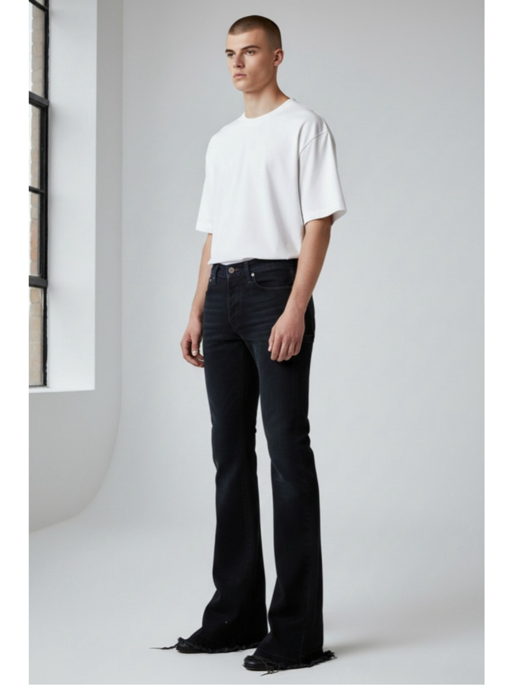 Men's Valabasas Slim Jeans Black Waist 29x40
